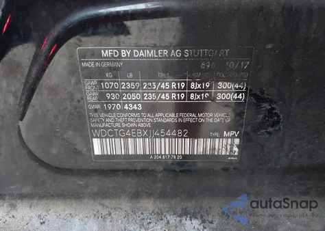 2018 Mercedes-Benz Gla 250 z USA, uszkodzony, nr VIN WDCTG4EBXJJ454482